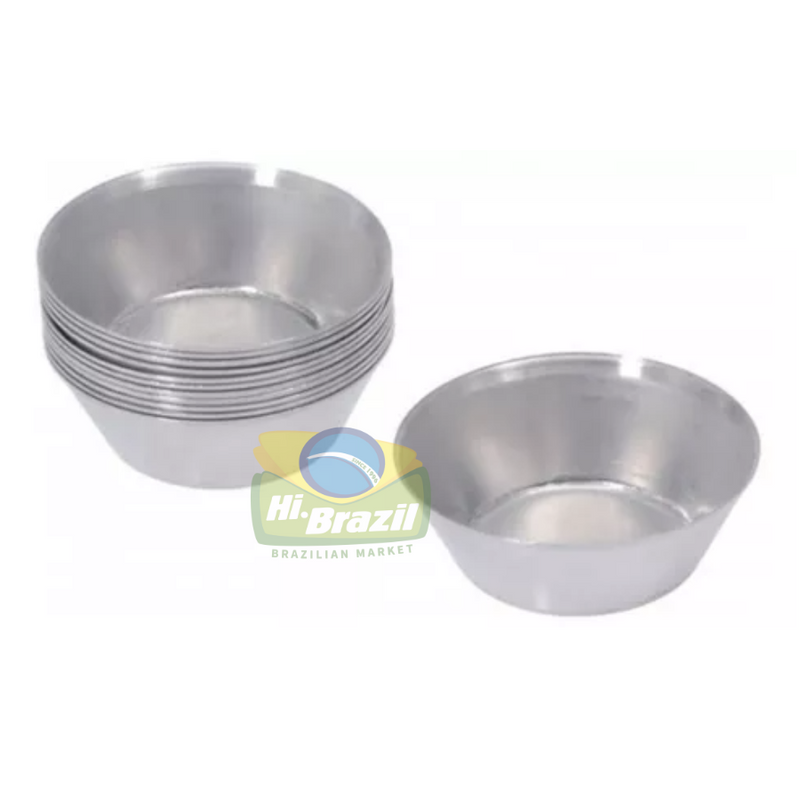 Teteu Aluminum Pie Mold N4 (10 units)