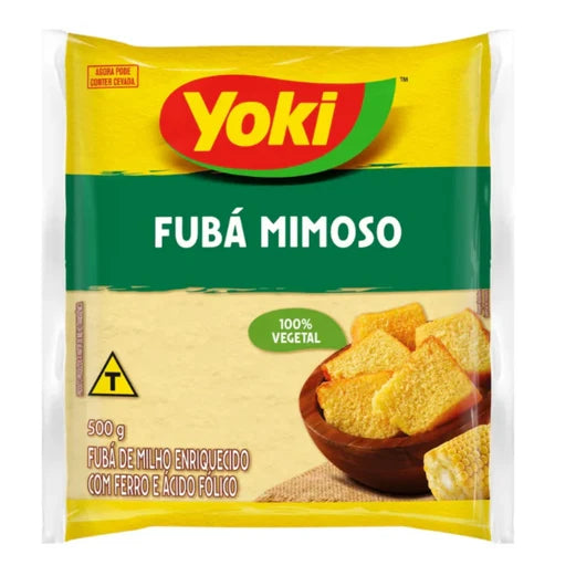 Yoki Farinha de Milho Fuba Mimoso Fino - Fine Corn Flour