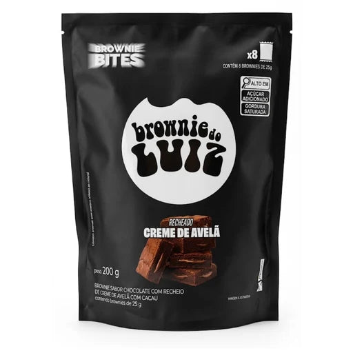 Brownie do Luiz Creme de Avela Bites 200g