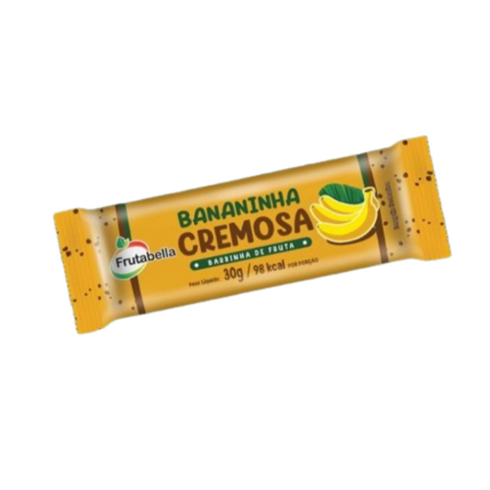 Frutabella Bananada Cremosa - Creamy Banana Candy Und/Caixa