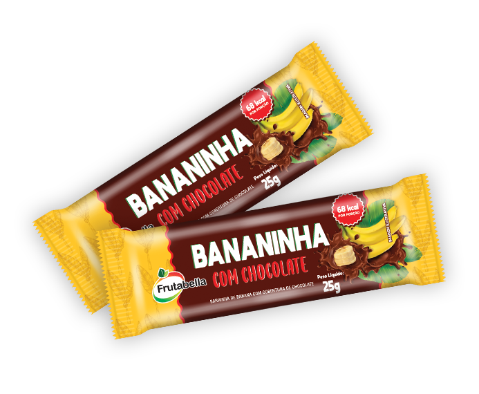 Frutabella Bananinha com Chocolate 25g