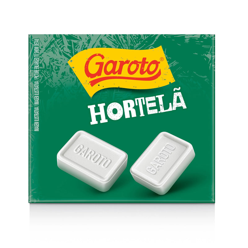 Garoto Pastilha Hortela Unidade 17g
