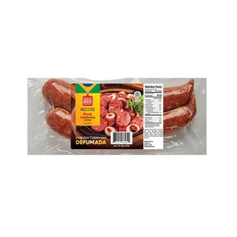 Gold Meat Linguica Calabresa Defumada