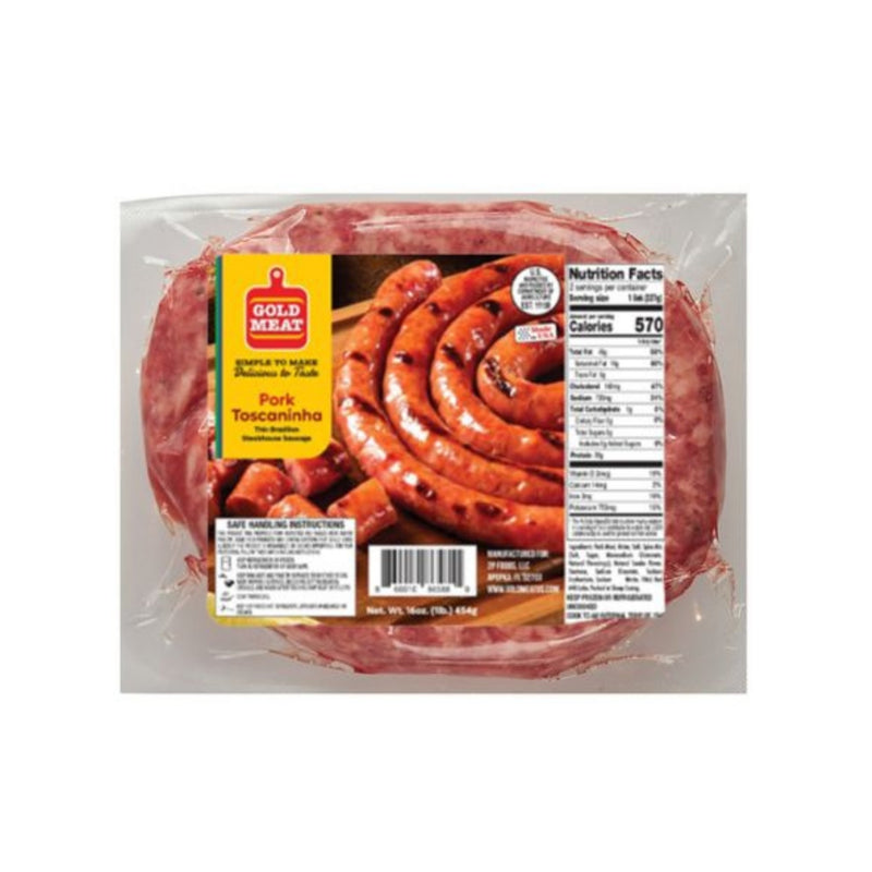 Gold Meat Linguica Toscana Fina 397g