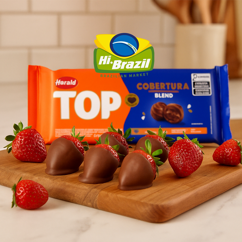 Harald Cobertura Chocolate Blend Barra 1 kg