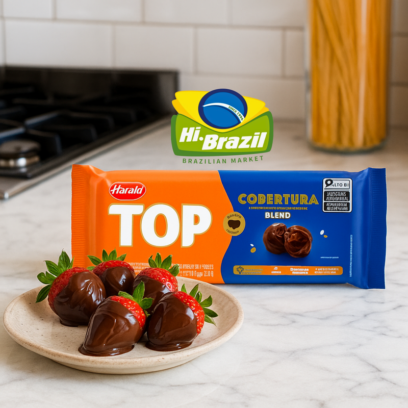 Harald Cobertura Chocolate Blend Barra 1 kg