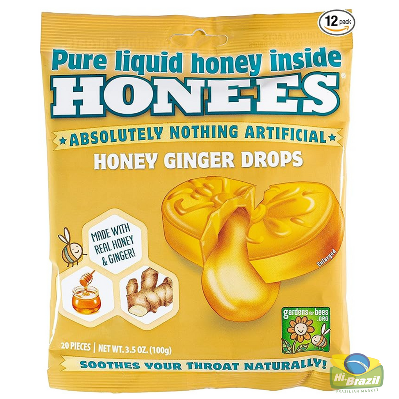 Honees Throat Candy with Honey and Ginger 100g