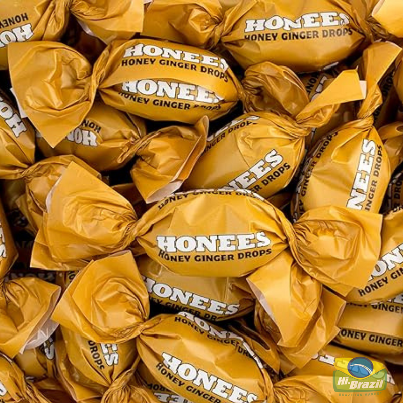 Honees Throat Candy with Honey and Ginger 100g