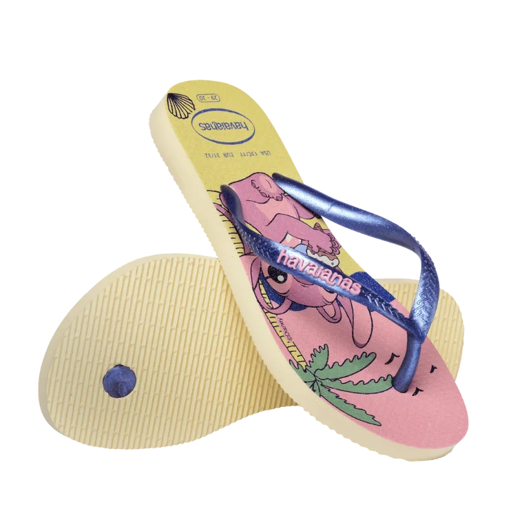 Havaianas Kids Slim Disney Lilo & Stitch Flip Flops