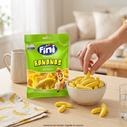 Fini Bananas 80 g em cena ilustrativa de consumo