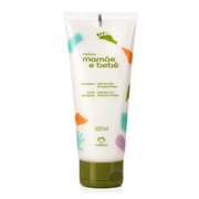 Natura Mamãe e Bebê Loção Hidratante 100ml em bisnaga sobre fundo branco