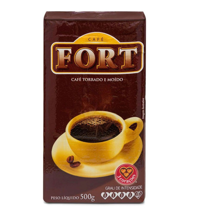 3 Coracoes Cafe Fort 500g - Fort Coffee