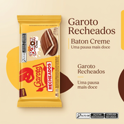 Imagem informativa Garoto Recheados Baton Creme