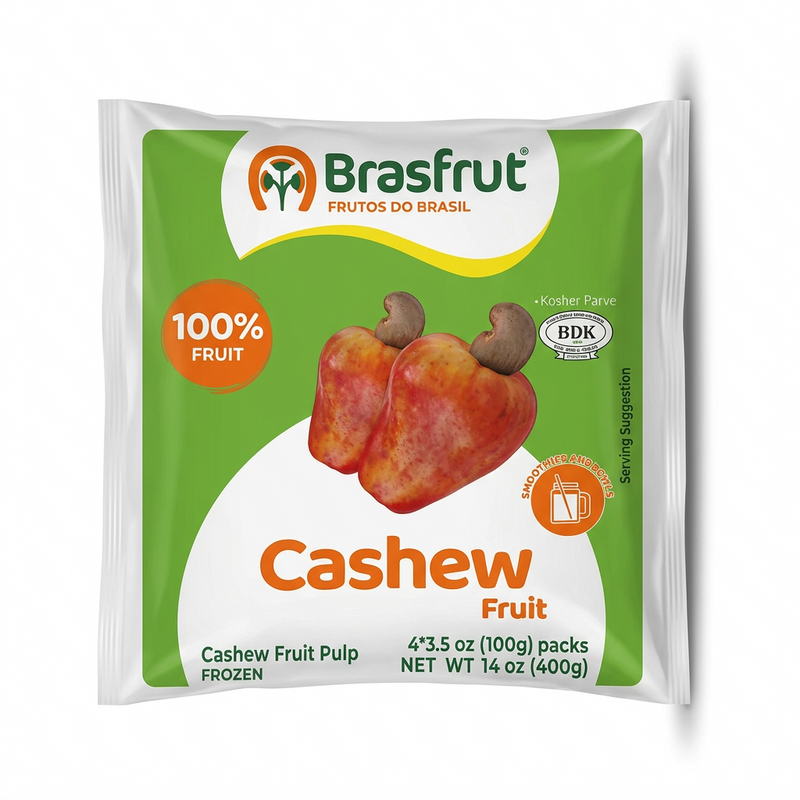 Brasfrut Cashew Fruit Pulp 400g