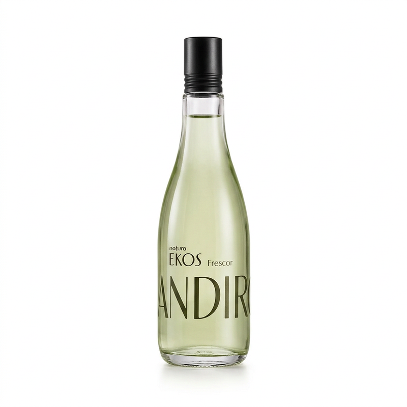 Frasco Natura Ekos Andiroba Colônia Frescor 150ml em fundo branco