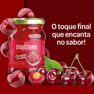 Predilecta Cerejas em Calda 180g