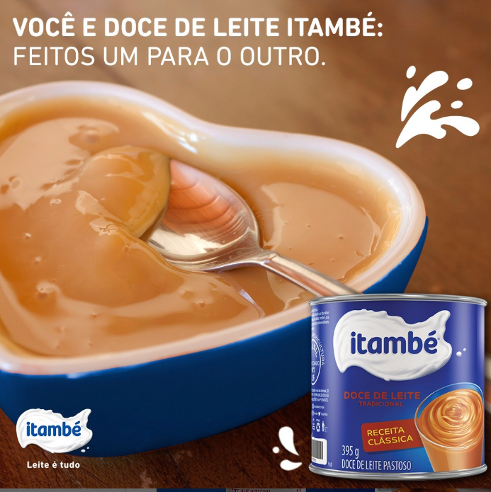 Itambe Doce de Leite Pastoso 395g