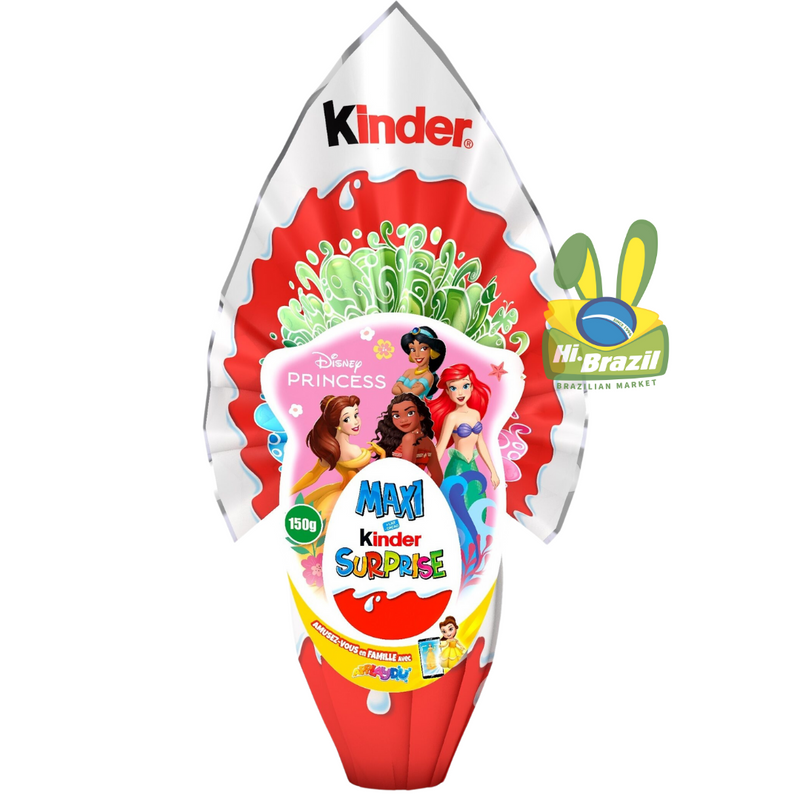 Kinder Ovo de PÃ¡scoa Edicao 2025 GranSurpresa Princesas 150g
