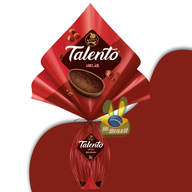 Garoto Ovo de Pascoa Talento Avela 350g