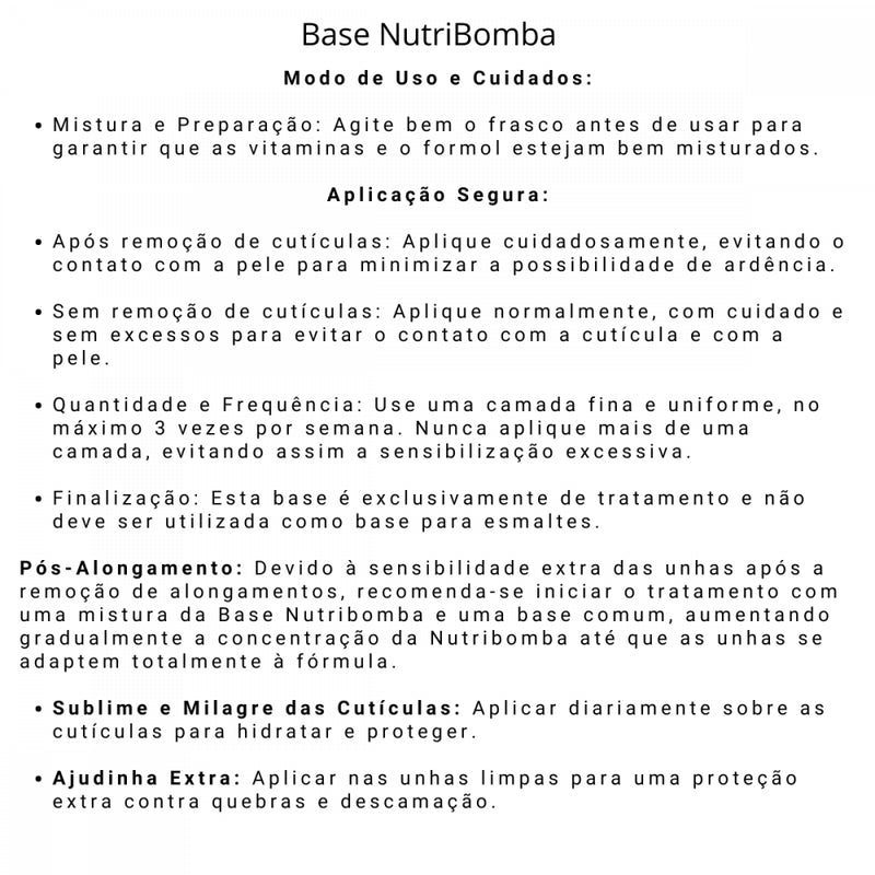 Nutri Bomba Kit de Tratamento