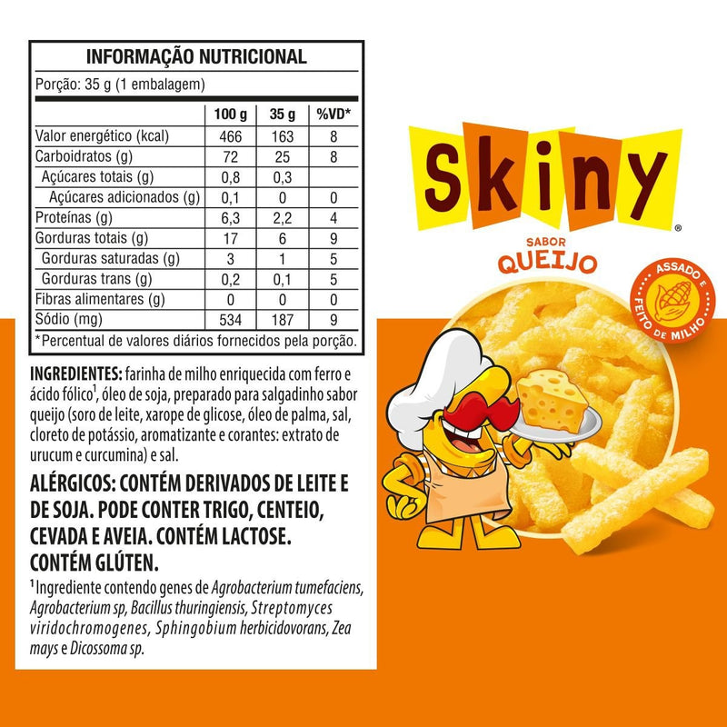 Skiny Sabor Queijo 35g