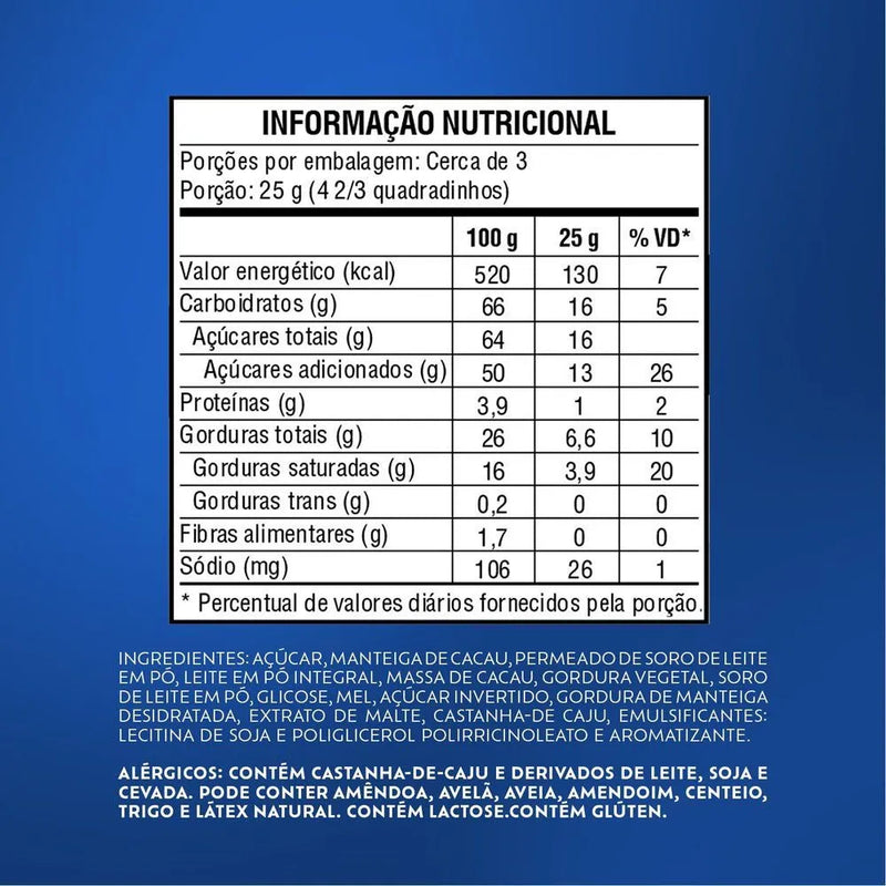 Lacta Barra Laka/ Diamante Negro 80g