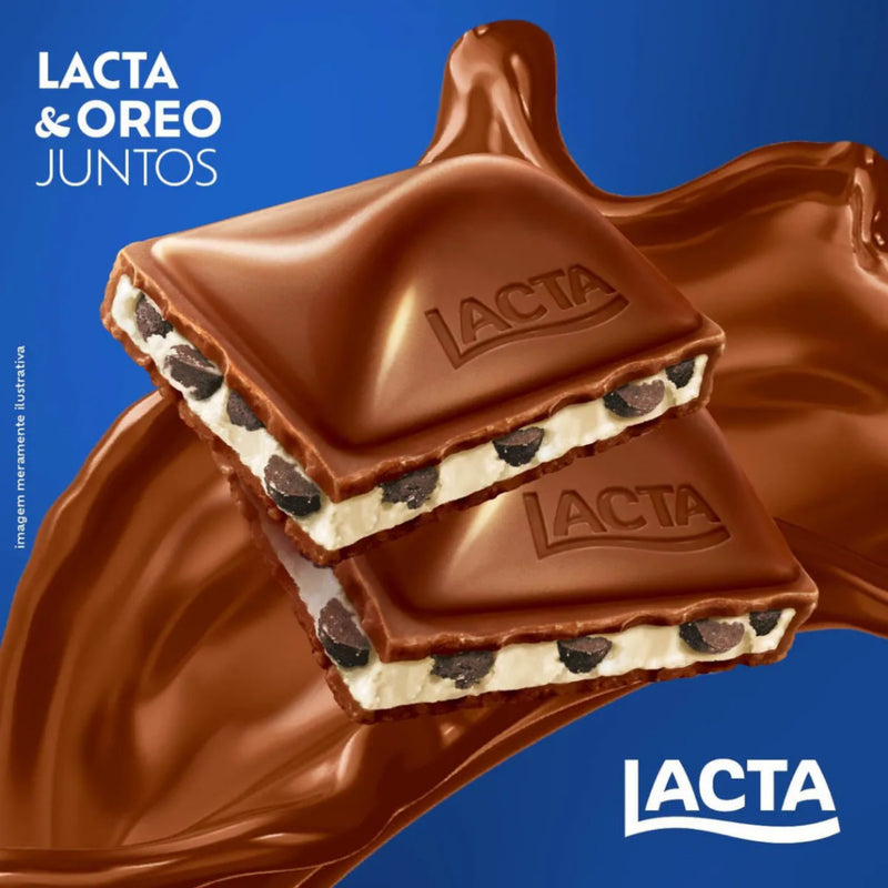 Lacta Recheados Oreo 90g