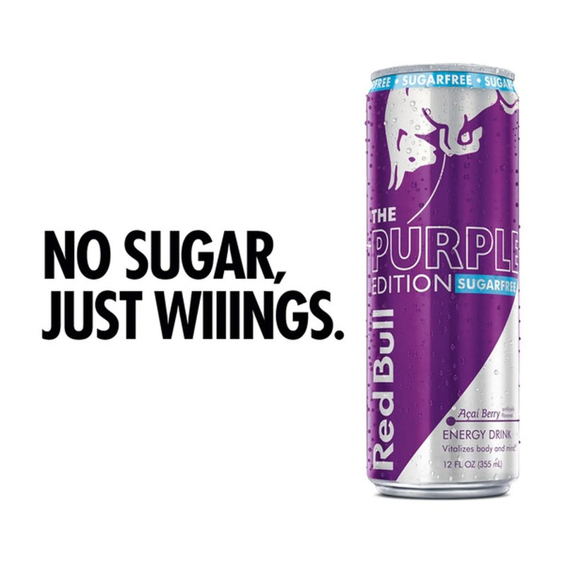 Red Bull Energetico sabor Acai Zero Acucar 250ml