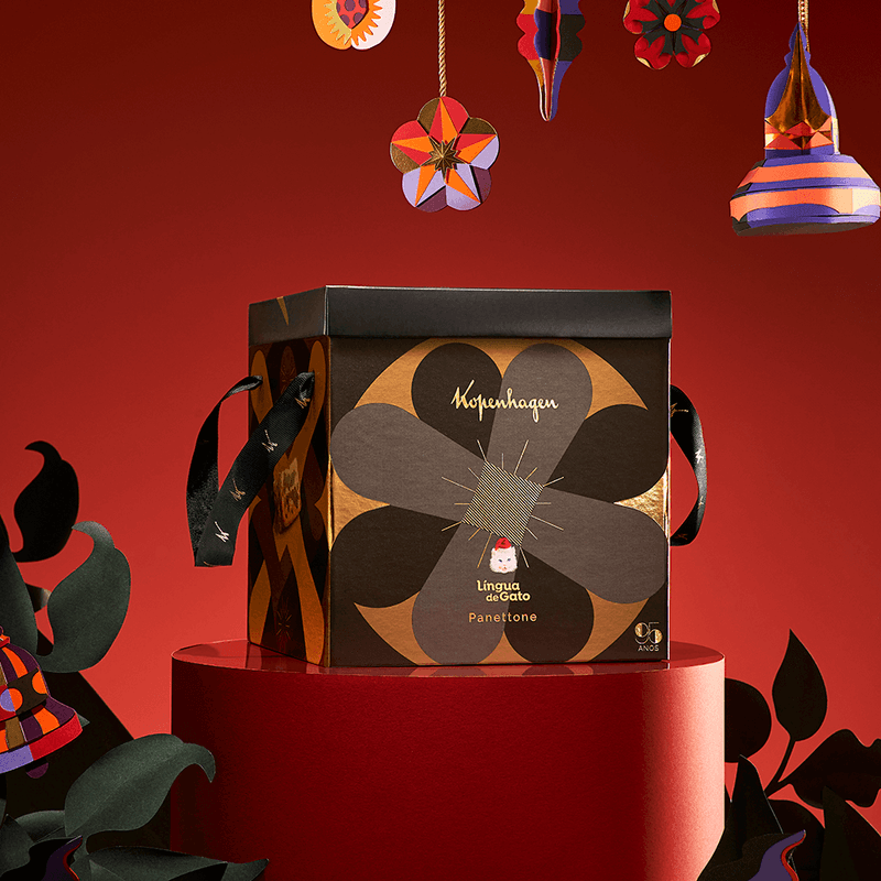 Kopenhagen Panettone Cat Tongue 845g 