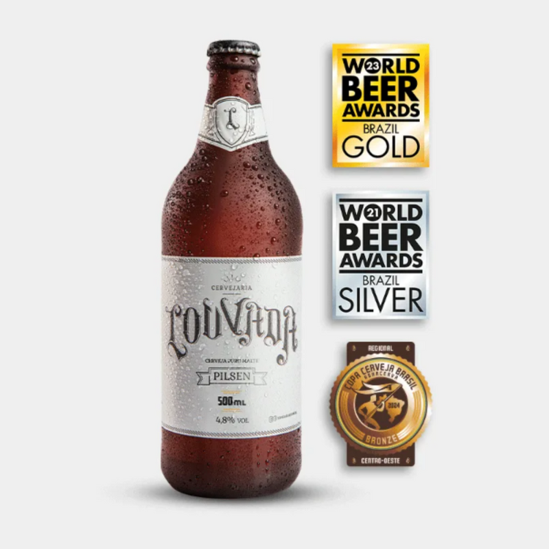 Praised Pilsen Beer Pure Malt 500ml 