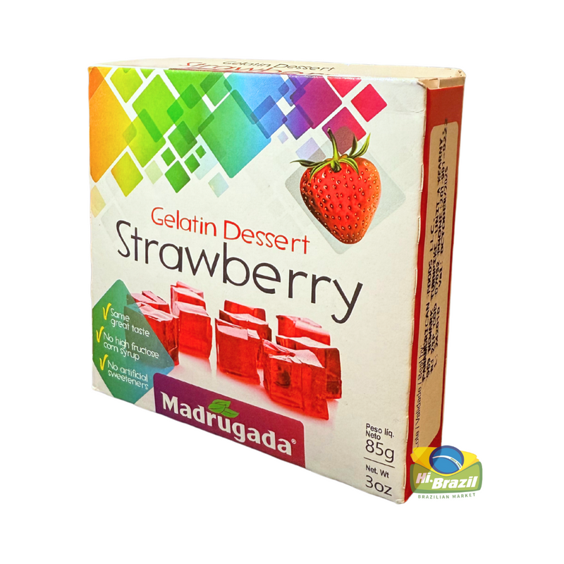 Madrugada Gelatina Morango 85g