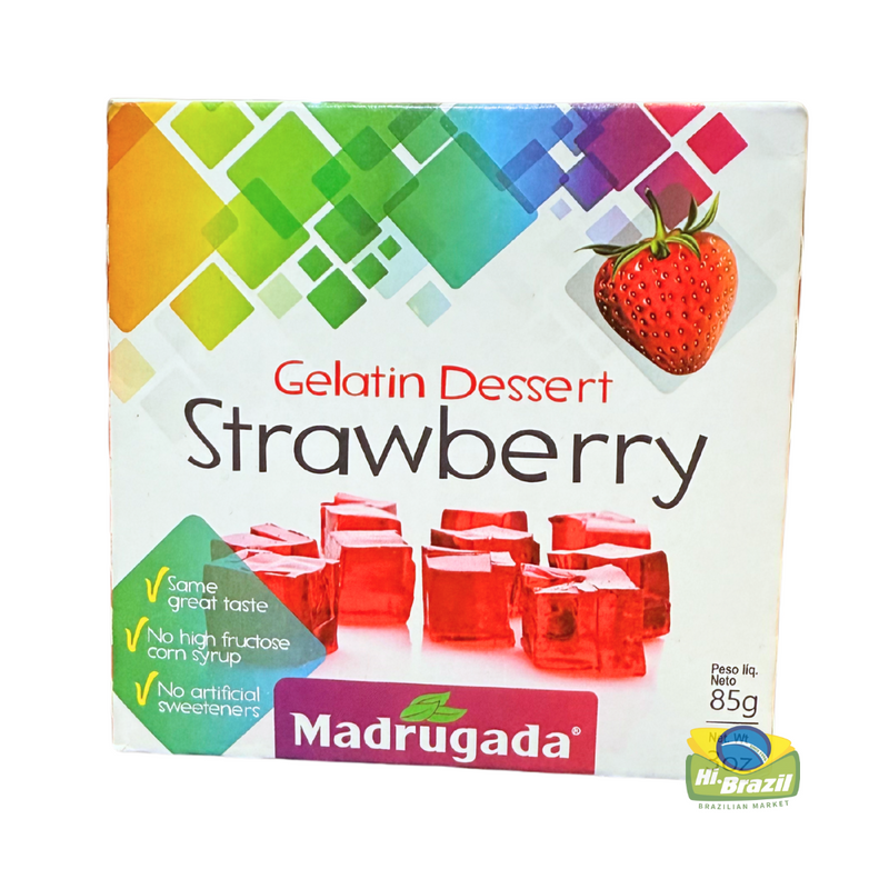 Madrugada Gelatina Morango 85g