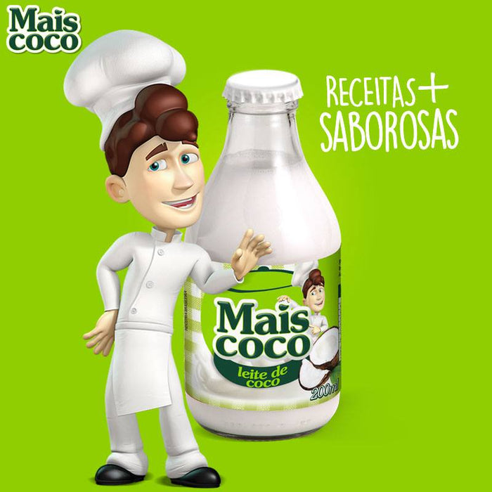 Mais Coco Leite de Coco 200ml