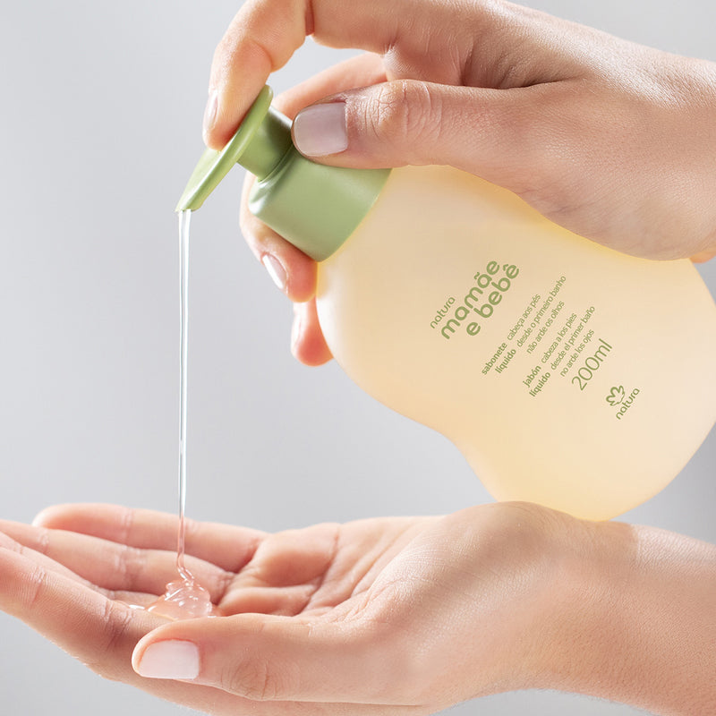 Natura Mamae e Bebe Sabonete Liquido 200ml