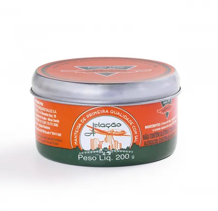 Aviacao Manteiga de Alta Qualidade com Sal 200g