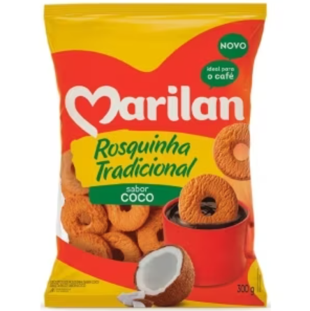 Marilan Rosquinhas sabor Coco 300g