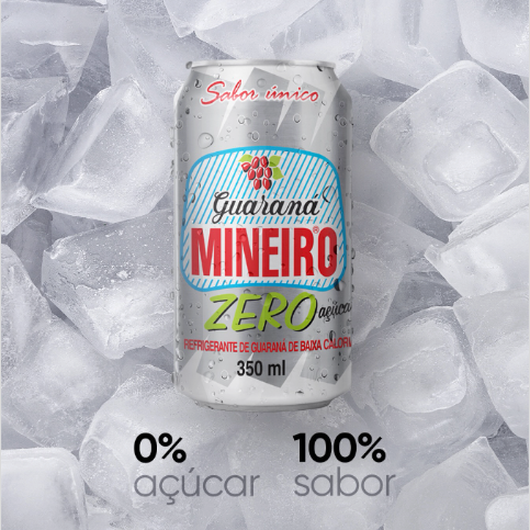 Mineiro Guarana Zero Can 350mL