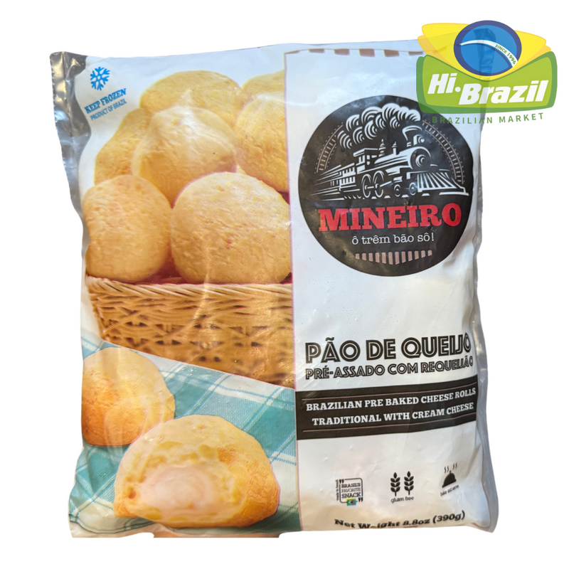 Mineiro Pao de Queijo Recheado com Requeijao 390g