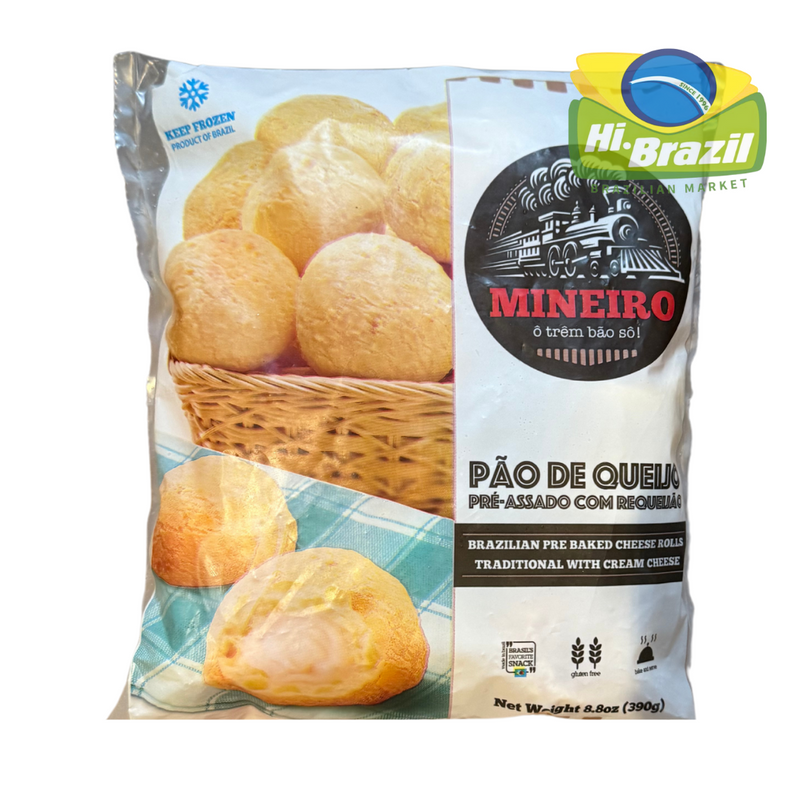 Mineiro Pao de Queijo Recheado com Requeijao 390g