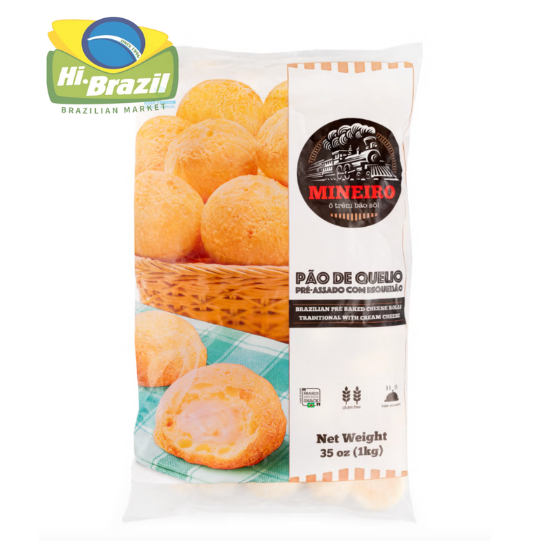 Mineiro Cheese Bread Stuffed with Cream Cheese 1kg
