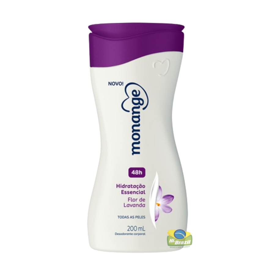 Monange Hidratante Flor de Lavanda 200ml — Hi Brazil Market
