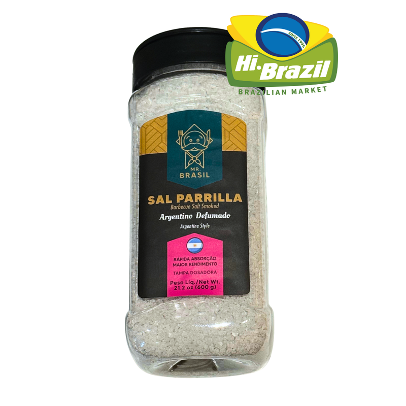 Mr.Brasil Sal Parrilla Argentino Defumado 600g