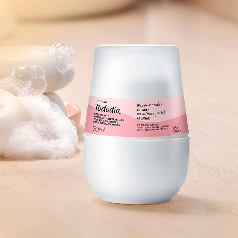 Natura TodoDia Deodorant Lighten Roll-on 70ml - Antiperspirant 