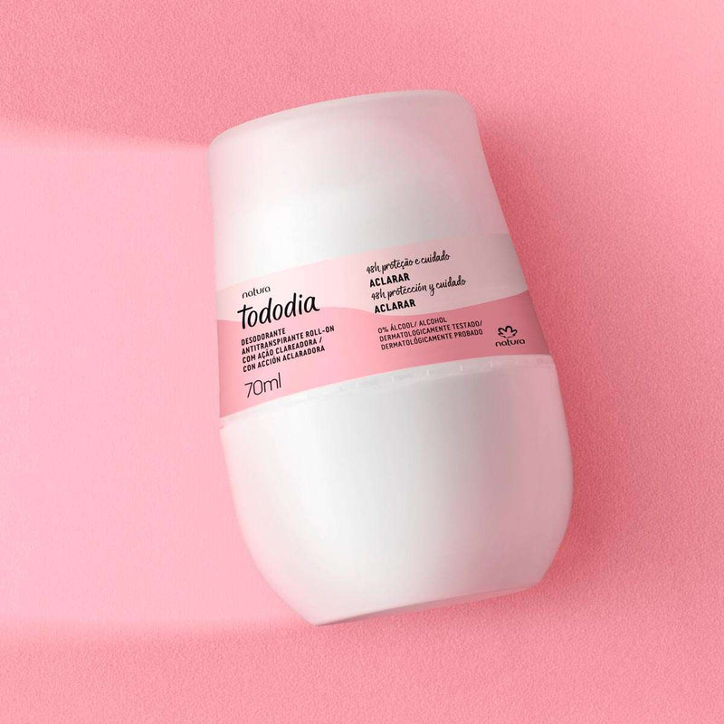 Natura TodoDia Deodorant Lighten Roll-on 70ml - Antiperspirant 