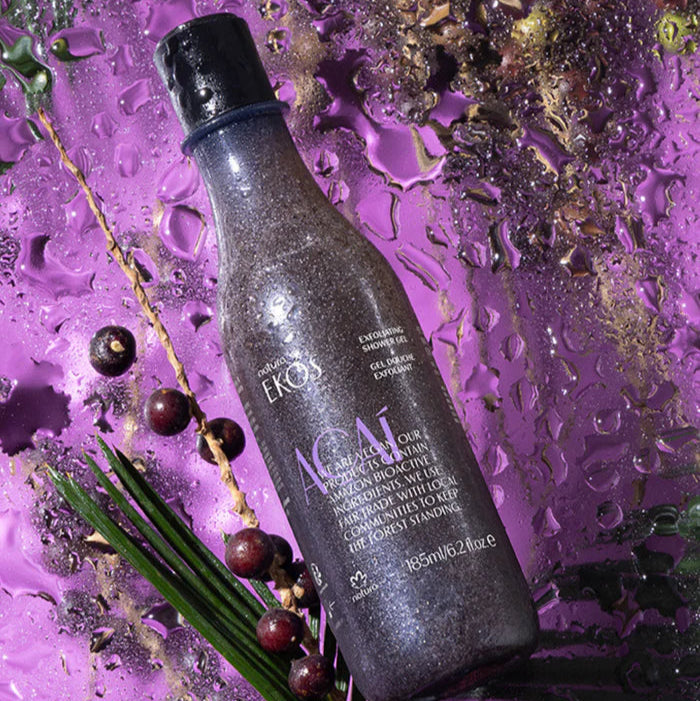 Natura Ekos Acai Sabonete Liquido Esfoliante 185ml