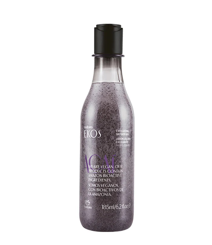 Natura Ekos Acai Sabonete Liquido Esfoliante 185ml