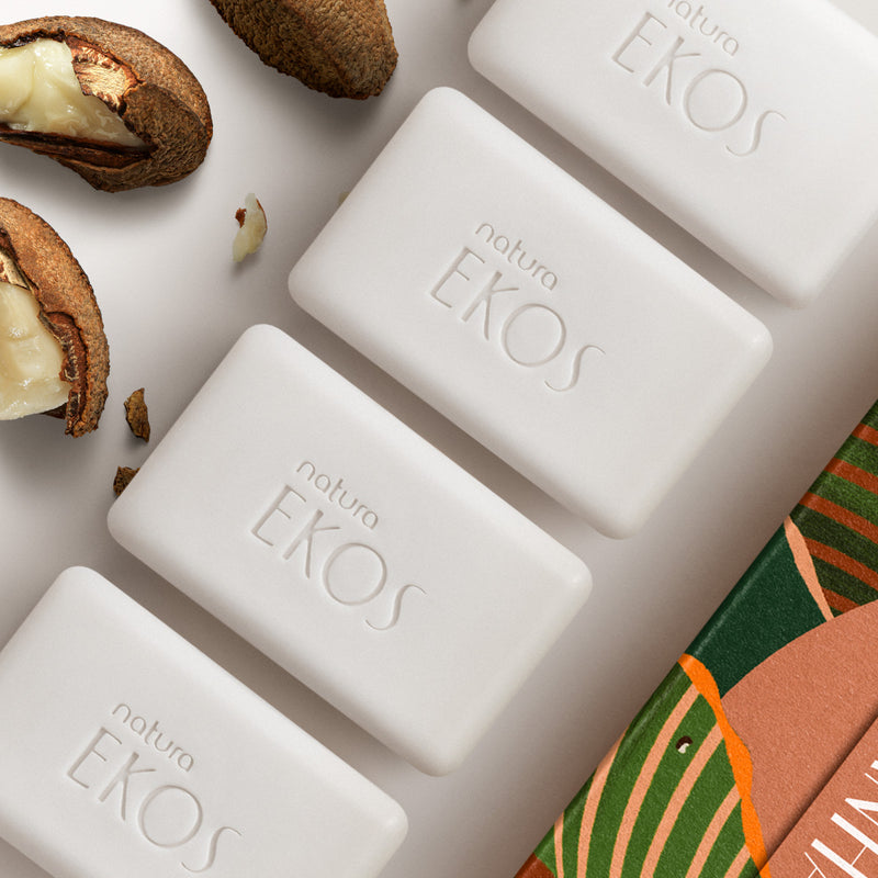 Natura Ekos Sabonete Castanha 4 unid 100g cada