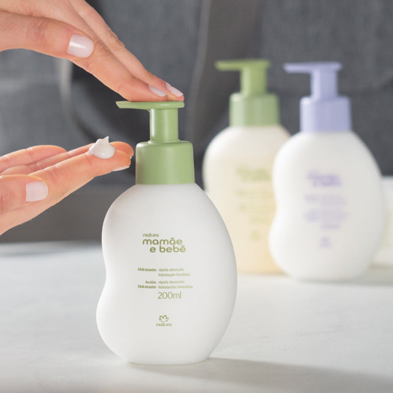 Natura Mamae e Bebe Locao Hidratante 200ml