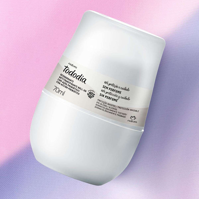 Natura TodoDia Desodorante Roll-on Antitranspirante sem perfume 70ml