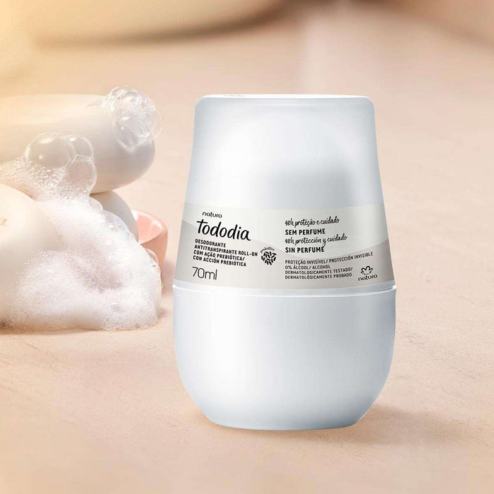 Natura TodoDia Desodorante  Invisivel Roll-on 70ml - Antitranspirante